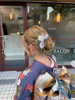 【2026卒業式】袴着付け＆ヘアセット受付中｜神戸市東灘区 摂津本山 美容室COSMOS